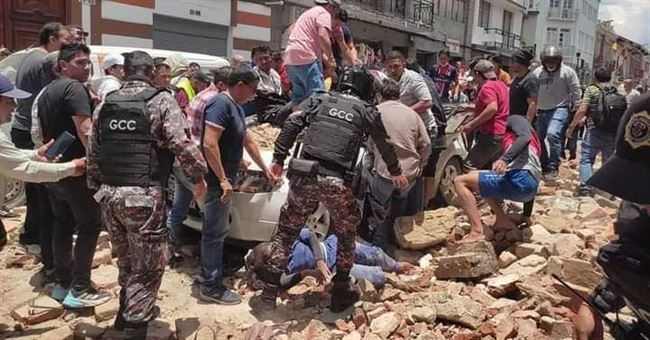 سقوط 4 قتلى إثر زلزال بقوة 6.7 درجات ضرب سواحل الإكوادور