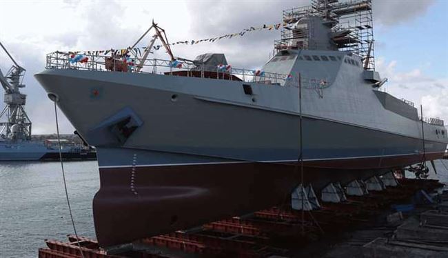 أوكرانيا تعلن استهداف سفينة حربية روسية في البحر الأسود