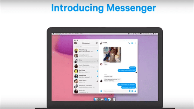 "فيسبوك" تسهل التواصل عبر الفيديو بنسخة Messenger للحواسب