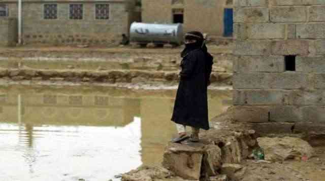 إحصائية أولية عن أضرار الفيضانات والأمطار في اليمن