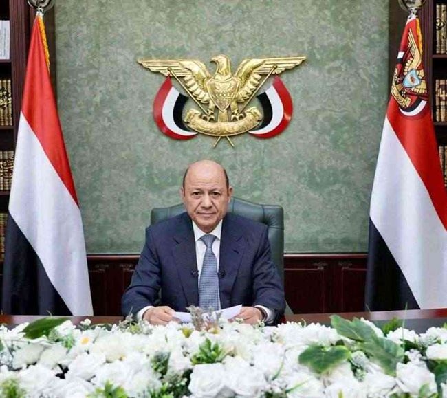 الرئيس العليمي يحيي الاصطفاف الوطني والإقليمي الواسع ضد الانقلاب الحوثي