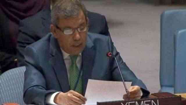 مندوب اليمن بالأمم المتحدة يوضح رد الحوثي على مبادرة السلام