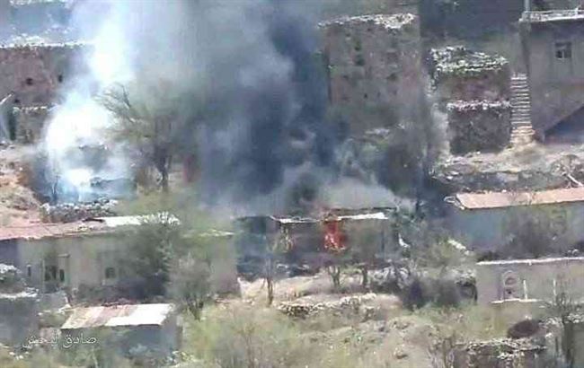 احتراق منازل في الضالع بعد تصعيد خطير للحوثيين خلال 48 ساعة