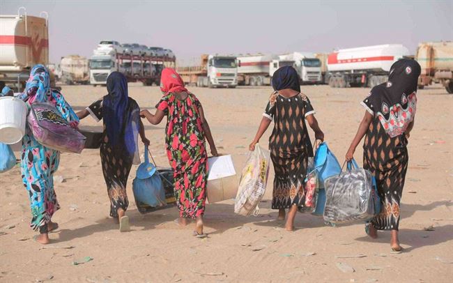 منظمة دولية : إجلاء 900 مهاجر إثيوبي من مأرب إلى بلادهم