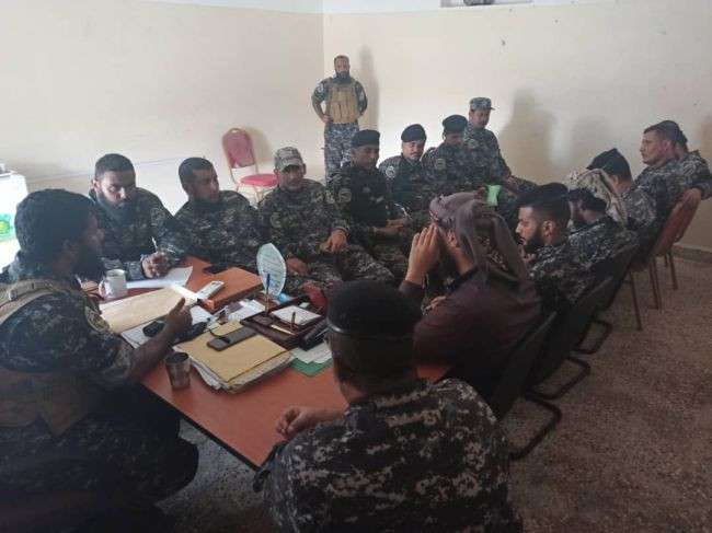 اجتماع أمني هام لقيادة قوات حماية المنشآت الحكومية في عدن