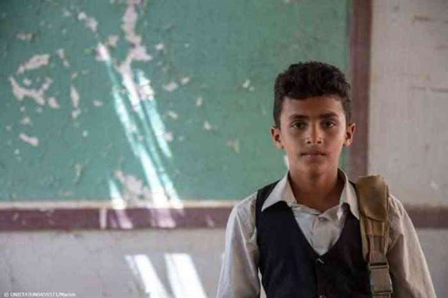 يونيسف: 8.1 مليون طفل يمني يحتاجون لمساعدات تعليمية طارئة
