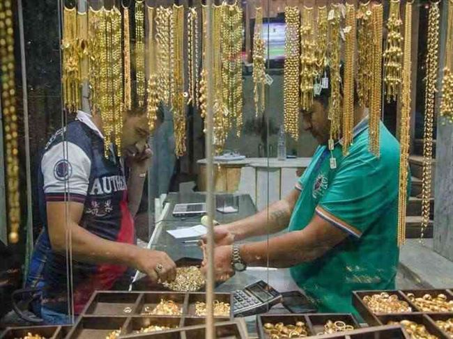 أسعار الذهب صباح اليوم الأثنين في العاصمة عدن