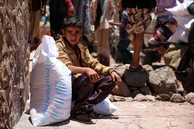 الأمم المتحدة : أكبر انخفاض سنوي للمساعدات يحدث في اليمن