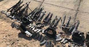 ضبط شحنة أسلحة مهربة في طريقها للحوثيين