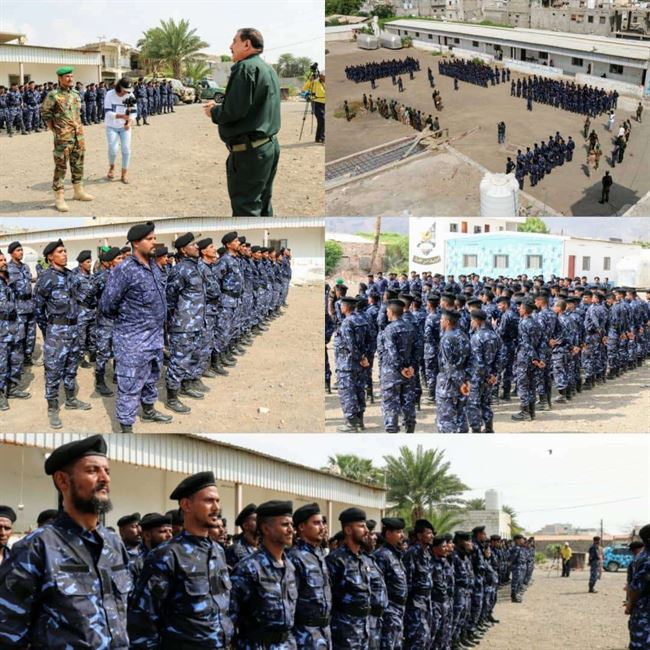عدن.. عرض عسكري للمتخرجين من برنامج التأهيل الأمني الممول من الإمارات