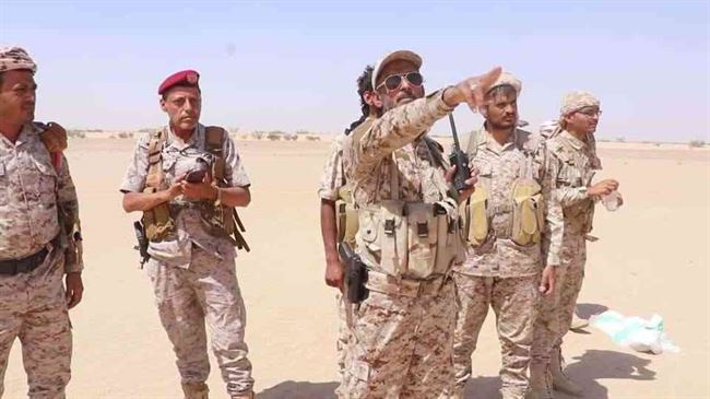 بن عزيز يزور الجوف بعد انتصارات اليوم.. ويؤكد استمرار المعارك وتحرير اليمن كاملة