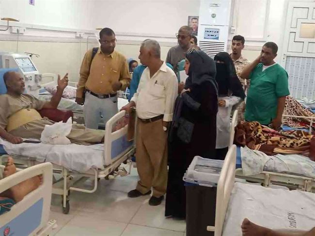 محلي الشيخ عثمان يطلع على معانآة واحتياجات مستشفى الصداقة