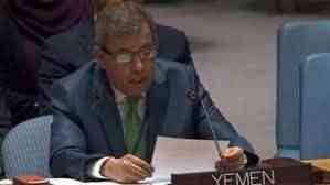 اليمن يطالب المجتمع الدولي بتحمل مسؤوليته لإنهاء معاناة اليمنيين وتنفيذ قرارات مجلس الامن