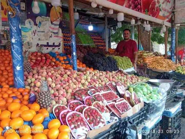 أسعار الفواكه والخضروات بالأسواق المحلية اليوم الأثنين 26 سبتمبر