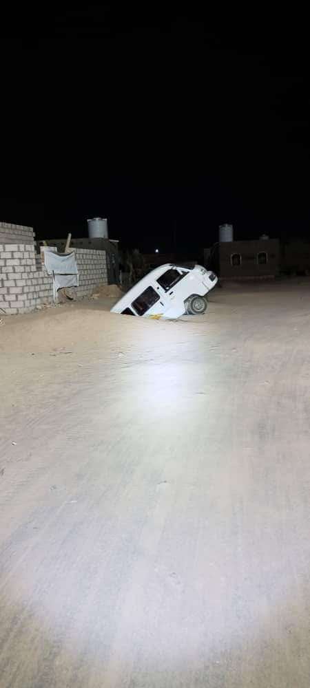 سقطا في حفرة صرف صحي.. وفاة شخصين بمأرب بينهم طفلة