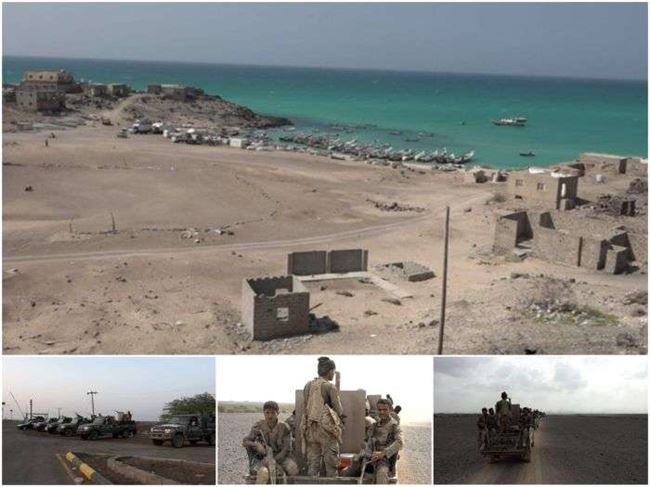 انتشار أمني كبير في باب المندب بتوجيهات صالح