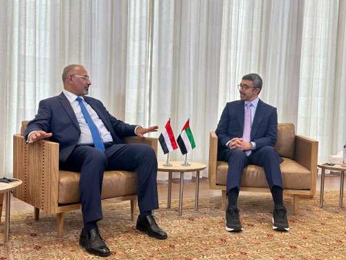 تفاصيل من لقاء الزُبيدي بوزير خارجية الإمارات في نيويورك