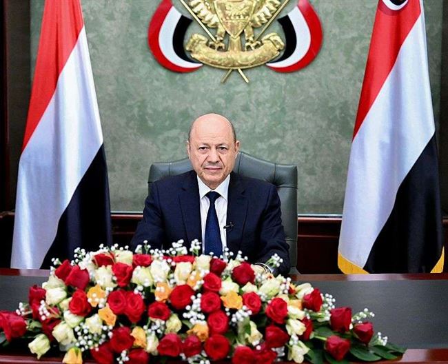 خطاب هام لرئيس المجلس الرئاسي.. دعا فيه جميع القوى والمكونات في مناطق الحوثي لهذا الأمر