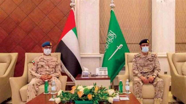 لقاء عسكري سعودي - إماراتي رفيع من أجل اليمن 