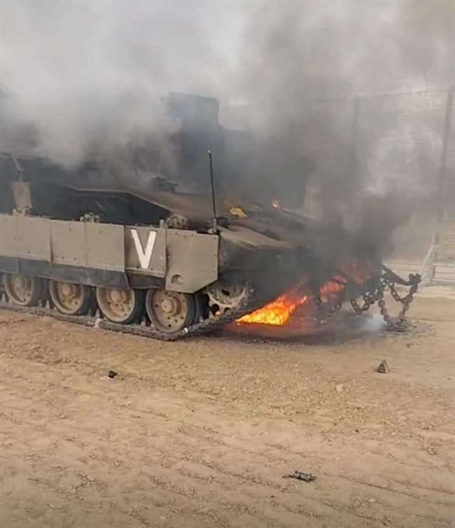 شاهد: قتلى ومصابون ورهائن من جيش الاحتلال الاسرائيلي بعد هجوم من قطاع غزة