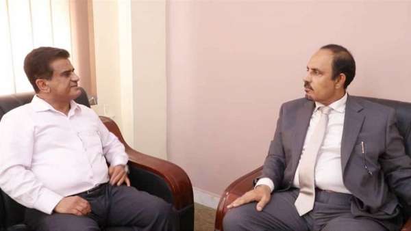 وزير النفط يبحث استقرار تموين حضرموت بالمشتقات النفطية
