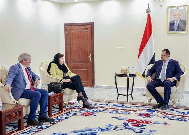 عبدالملك يستقبل مسؤولة دولية هامة في عدن