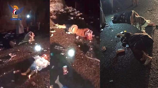 بالاسماء.. حادث مروري مروع جنوب صنعاء ضحيته 13 شخص من أسرة دكتور