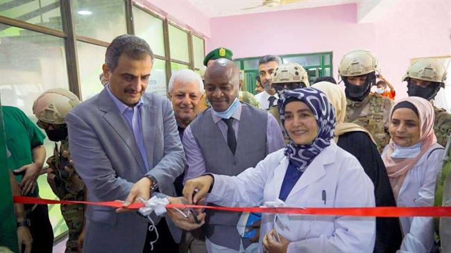 محافظ العاصمة عدن يفتتح قسم حديثي الولادة بمستشفى الصداقة 
