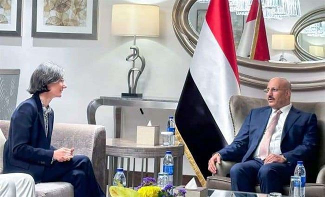 طارق صالح يلتقي سفيرة فرنسا لدى اليمن
