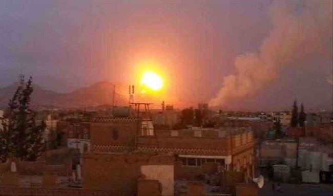 عاجل : التحالف العربي يقصف مواقع الحوثيين في صنعاء
