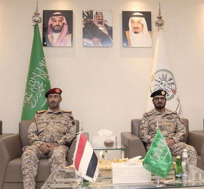 رئيس الأركان اليمني يلتقي قائد التحالف العربي لتعزيز قدرات القوات المسلحة