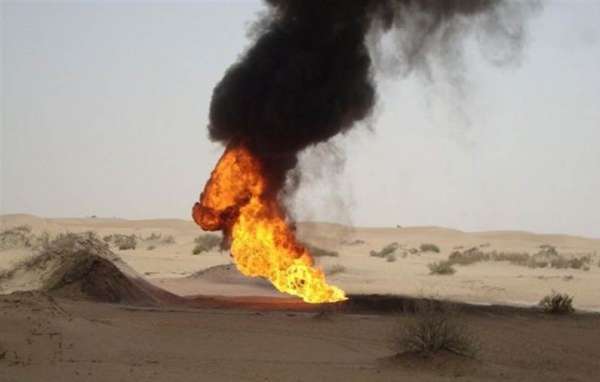 تفجير أنبوب نفطي في مأرب
