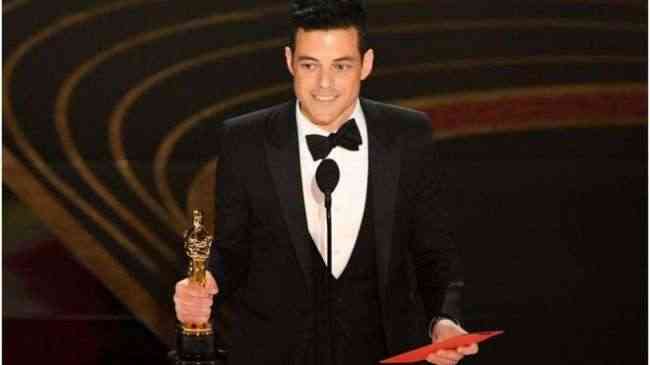 رامي مالك الممثل الأمريكي من أصل مصري يفوز بجائزة الأوسكار لأفضل ممثل