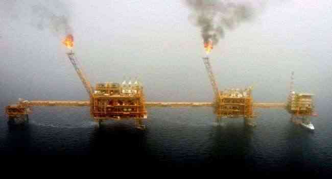 انفجار في منصة نفط إيرانية قطرية في الخليج العربي