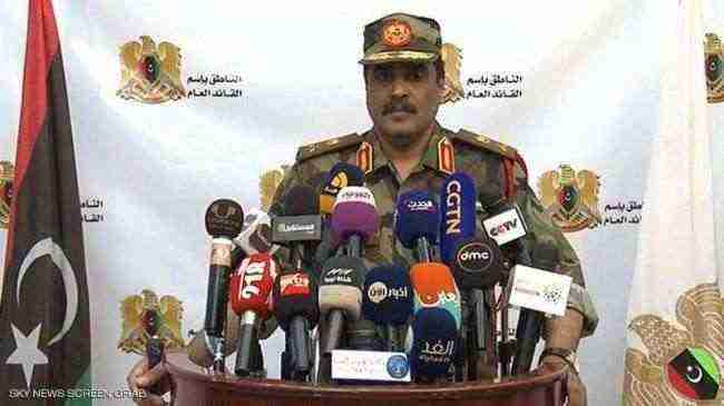 الجيش الليبي يعلن عن مبادرة لحل الأزمة في البلاد
