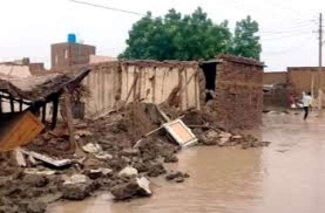 انهيار 9500 منزل ووفاة 46 شخصًا جراء السيول في السودان