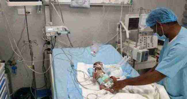 فريق طبي سعودي ينقذ الطفلة اليمنية "جنى" من الموت