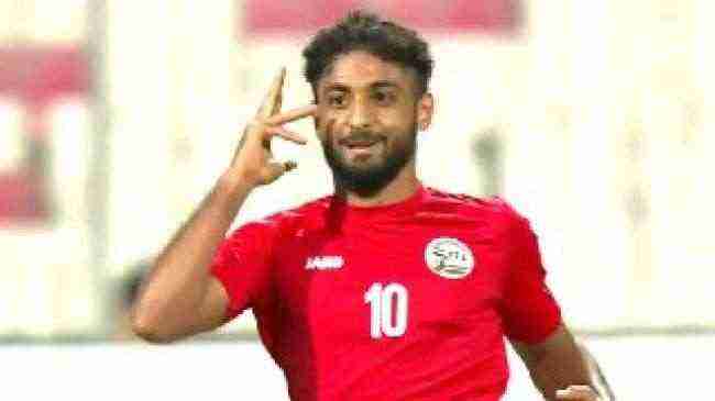 اللاعب اليمني محسن قراوي يفوز بجائزة أجمل هدف في الجولتين الأولى والثانية من التصفيات الآسيوية